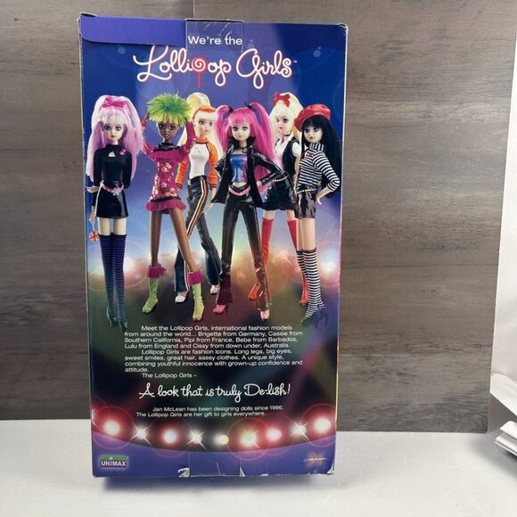 Lollipop Girls Bebe Barbados Doll 2003 Jan McLean Designs #706205 - New In Box - Picture 4 of 7